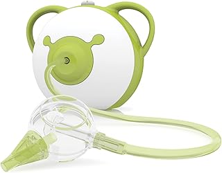 Nosiboo Pro Nasal Aspirator for Babies | Electric Nose Sucker (Green) | Made in EU | Adjustable Suction Power | Premium Quality | Award-Winning Design
