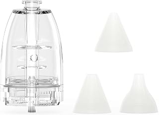 GROWNSY Official Upgraded Larger Suction Chamber and 3Pcs Silicone Tips for GROWNSY Nasal Aspirator, Nose Sucker Replacement Kit