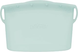 Dr. Brown's Microwave Steam Sterilizer Bag for Baby Bottles, Breast Pump Parts & Other Toddler Accessories, 100% Silicone, Reusable Sterilizing Bag