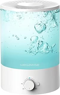 Topfill 7-colour Night light humidifier for Kid bedroom with 3.5L Large Capacity, No leakage Design Fine Mist Output Auto Shutoff, Essential Oil Safe Tank