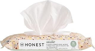 The Honest Company Multi-Use Baby Wipes, Terrazzo, 36 Count