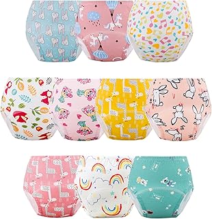 Potty Training Pants for Boys Girls, Learning Designs Training Underwear Pants (10 Packs, 2-4T)