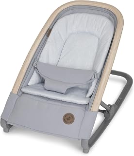 Maxi-Cosi Kori 2-in-1 Baby Bouncer Seat for Infants, Baby Rocker Chair, Portable Bouncer Chair, Classic Slate