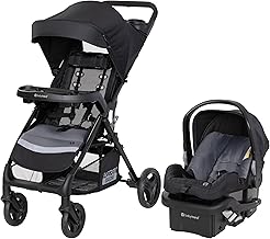 Baby Trend Passport Seasons Travel System with EZ-Lift™ Infant Car Seat, Journey Black