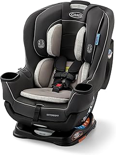 Graco Extend2Fit Convertible Car Seat, Rear and Forward Facing Car Seat with Adjustable Extension Panel for Extra Legroom, Great Gift for Baby Shower or Baby Registry, Redmond