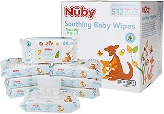 Nuby's Soothing Ultra Premium Baby Wipes - 512 Count