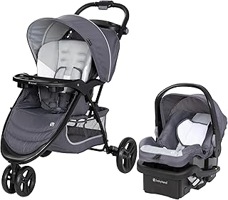 Baby Trend Stroller and EZ-Lift Infant Car Seat, EZ Ride Travel System, Dash Grey