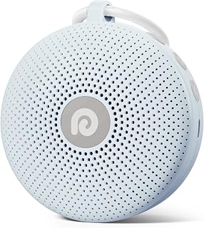 Dreamegg White Noise Machine - Portable Sound Machine for Baby Adult, Features Powerful Battery, 21 Soothing Sound, Noise Canceling for Office & Sleeping, Sound Therapy for Home, Travel(2Light Blue)