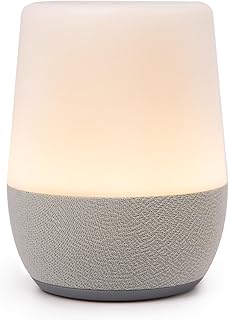 Duet White Noise Sound Machine & Night Light, 30 Natural Sounds,Bluetooth-Wireless Speaker for Travel,Office Privacy,Concentration,Sleep Aid for Adults & Baby, Registry & Nursery Gift,White