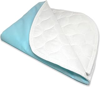 Ultra Soft 4-Layer Washable and Reusable Incontinence Bed Pad, 34"x36" | Premium Quilted Bed Pad for Incontinence, waterproof reusable protector helps keep mattresses, furniture and wheelchairs dry