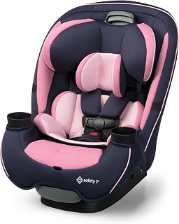 Safety 1st Grow and Go All-in-One Convertible Car Seat, Rear Facing, 5-40 lbs, Forward Facing (30–65 lbs), High Back Booster Seat 40-100 pounds, Vineyard Girl