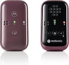 Motorola Nursery PIP12 Baby Monitor Audio Only, Portable and Rechargeable, No WiFi Needed, 1500ft Range HD Sound with Auto Off, Includes Water-Resistant Travel Case