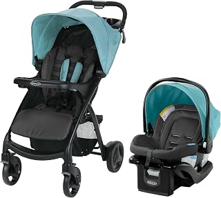 Graco Verb Travel System | Includes Verb Stroller and SnugRide 30 Infant Car Seat, Merrick | Stroller and Carseat Combo