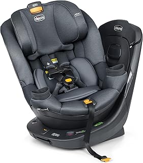 Chicco Fit360 Rotating Convertible Car Seat, 360° Rotation, LeverLock | Convertible toddler car seat, Carbon/Grey, ClearTex, GREENGUARD Gold, 4-40 lbs rear-facing, ASIP, magnetic chest clip