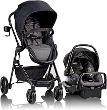 Evenflo Pivot Modular Travel System with SafeMax Car Seat