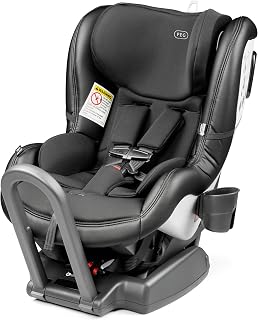 Peg Perego Primo Viaggio Convertible Kinetic - Reversible Car Seat - Rear Facing for Children 5 to 45 lbs and Forward Facing for Children 26.5 to 65 lbs - Made in Italy - Licorice (Black) | Rear Facing for Children 5 to 45 lbs and Forward Facing for Children 26.5 to 65 lbs - Made in Italy