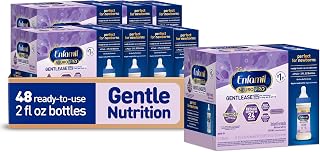 Enfamil NeuroPro Gentlease Ready-to-Feed with Smaller Proteins for Easy Digestion, Brain Supporting DHA, Prebiotic, HuMO6* Blend, Baby Formula for easing Fussiness, Crying, Gas, Spit-up in 24hrs, 2 Fl Oz, 6 Count (Pack of 8)