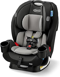 Graco® TriRide 3-in-1 Convertible Car Seat - Highback Booster, Forward & Rear Facing Modes, Suitable from Newborn to Preschooler, Perfect for Long Journeys in Redmond Color