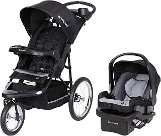 baby Trend Expedition® Jogger Travel System with EZ-Lift™ Infant Car Seat, Dash Black
