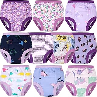 Potty Training Underwear, Soft Cotton Absorbent Training Pants for Baby Boys & Girls | Soft Absorbent Training Pants for Baby Boys & Girls, Gentle Cotton Comfort for Daytime Potty Learning